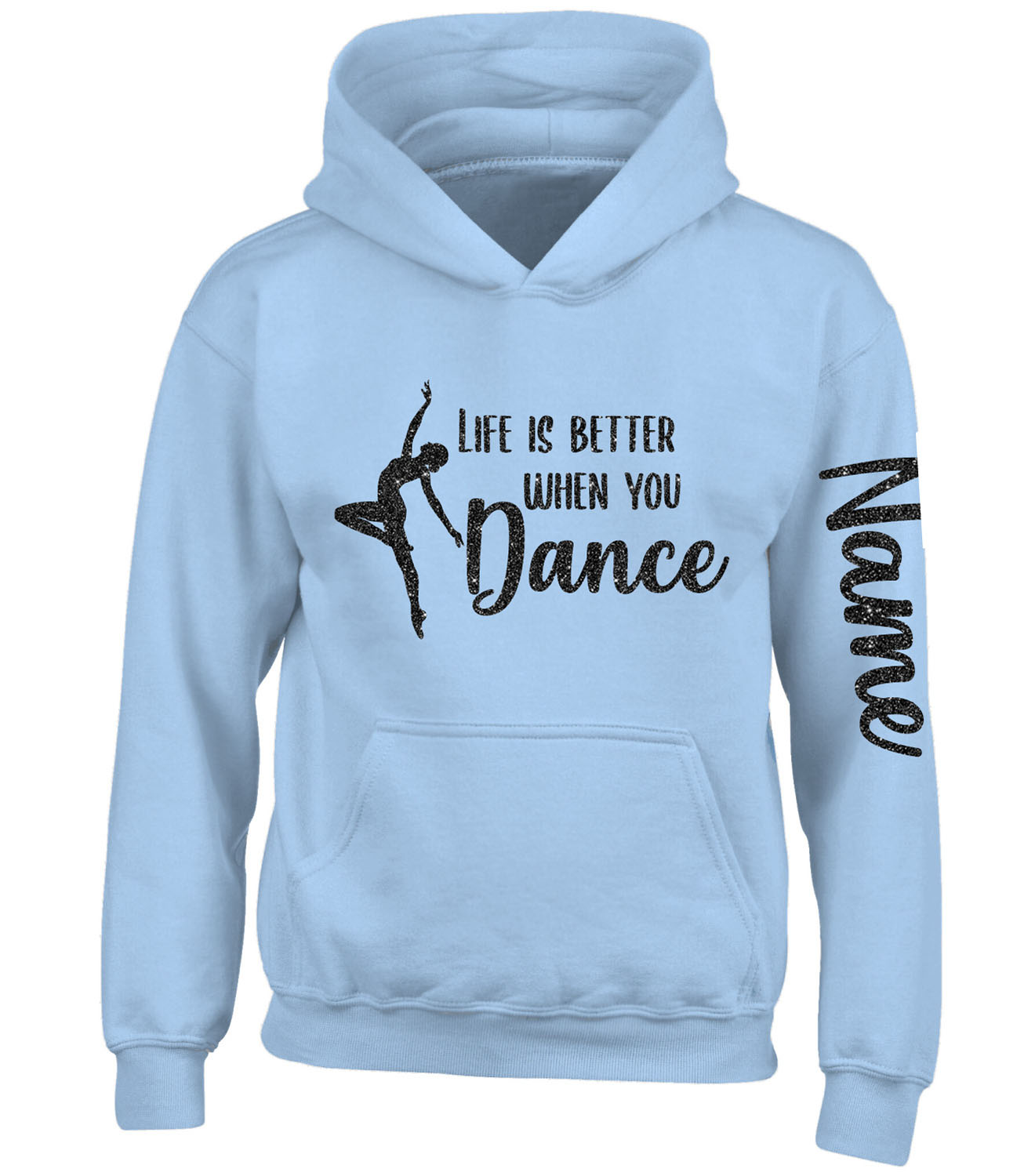Dance hoodies personalised deals