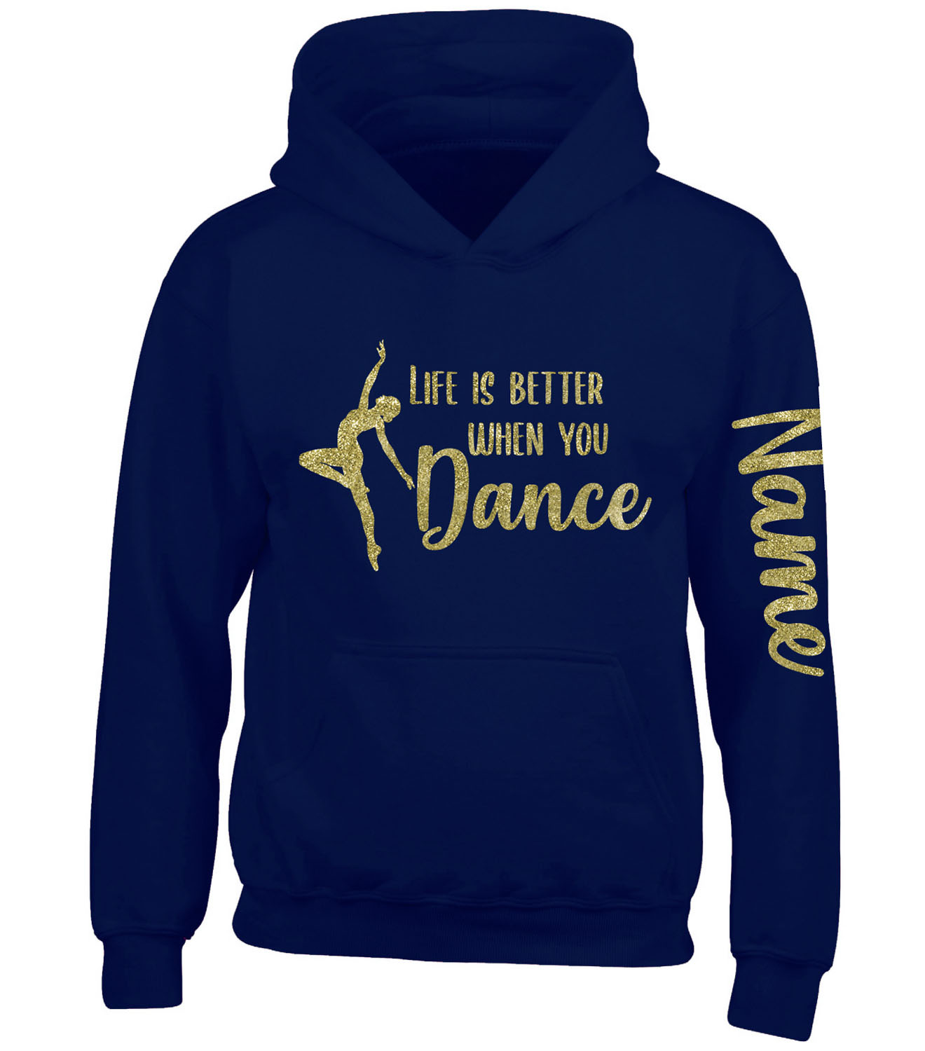 Dance hoodies personalised deals