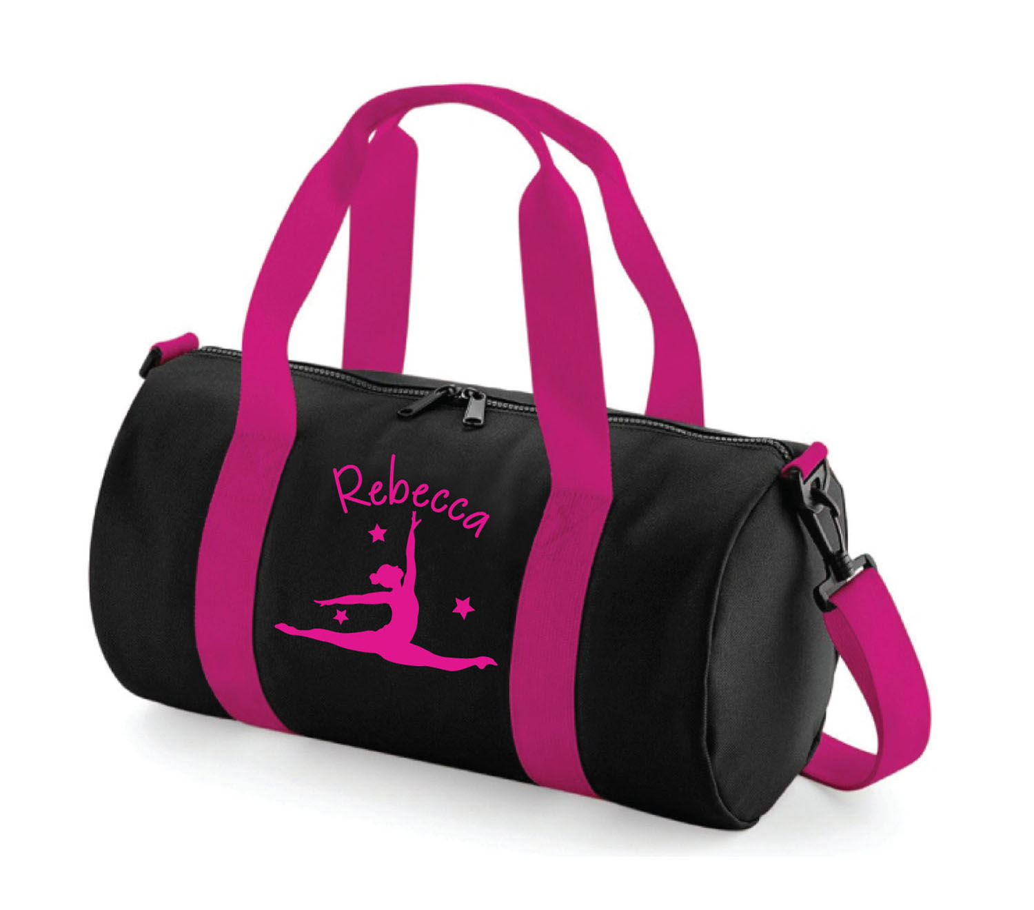 Personalised barrel bag hotsell