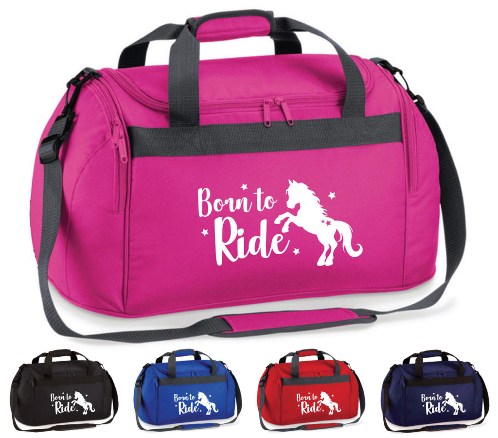 Doginthehole 3-Piece Kids Backpack Set - Horse Sunset Design, Includes Lunch Bag & Pencil Case